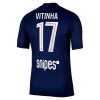 Fodboldtøj Paris Saint-Germain Vitinha 17 Hjemmebanetrøje 2025-26
